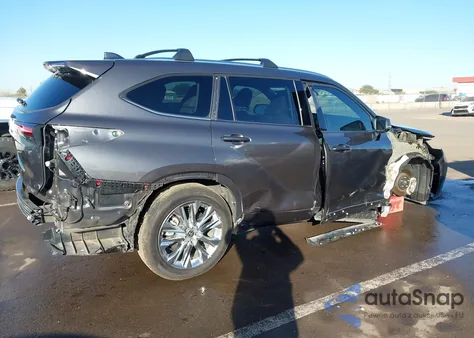 2021 Toyota Highlander Limited from USA, damaged, VIN 5TDYZRAH8MS524291